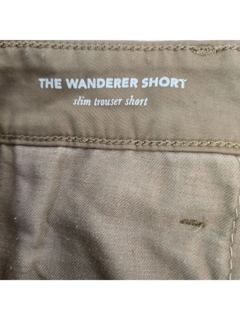 AG Adriano Goldschmied The Wanderer Slim Trouser Chino Shorts Size 40